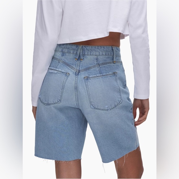 Good American Denim Bermuda Shorts a size 12 / 31 - Picture 4 of 12